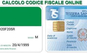 Calcolo del Codice Fiscale