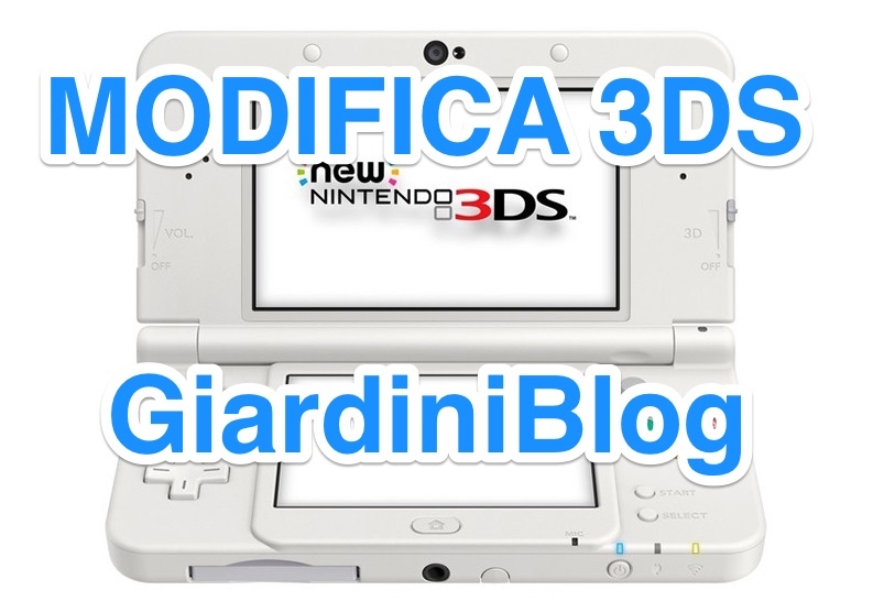 Modifica 3ds N3ds Versioni 9 2 E Inferiori