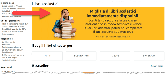 Amazon Libri Scolastici 2021