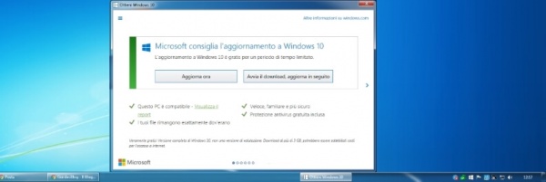 come eliminare notifica windows 10