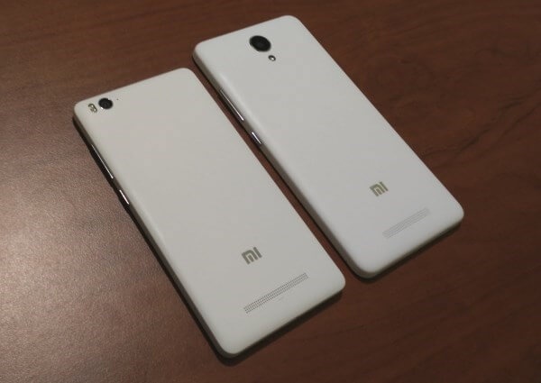 differenza xiaomi mi4c redmi note 2