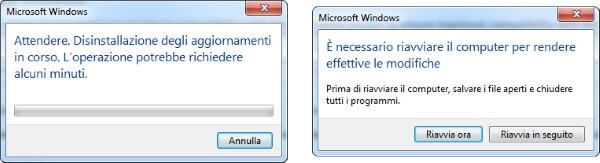 riavviare windows