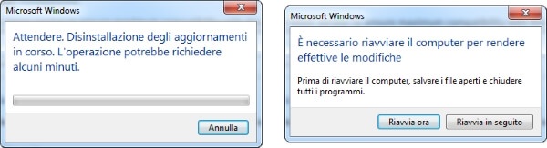 riavviare windows