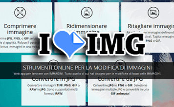 Modificare le immagini con iLoveImg