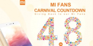 Xiaomi mi fans carnival