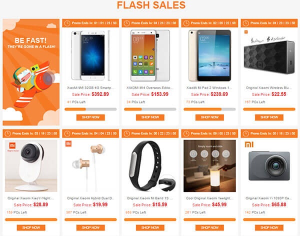 flash sales gearbest