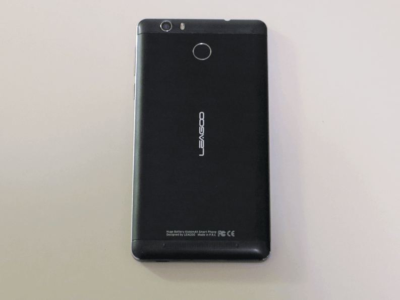 leagoo shark 1 rear