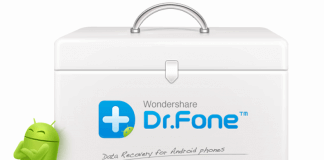 Recuperare dati smartphone Android dr fone