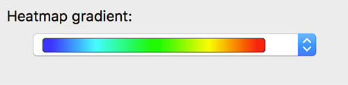 heatmap per potenza wifi