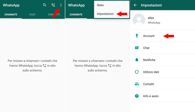 attivare verifica in due passaggi whatsapp