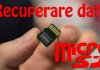 Recuperare dati da micro sd