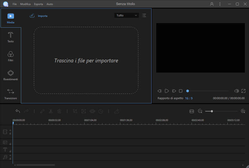 creare e modificare video con ApowerEdit importare video