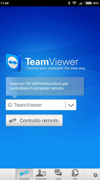 Come controllare il pc da android