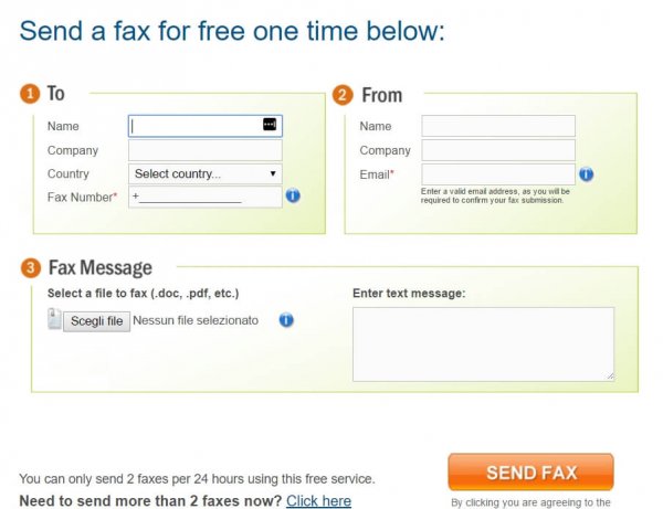 Inviare Fax Online-4