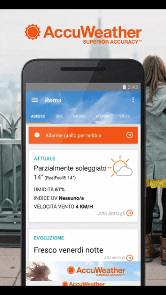 migliori app meteo