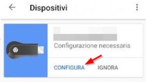 Come utilizzare Chromecast