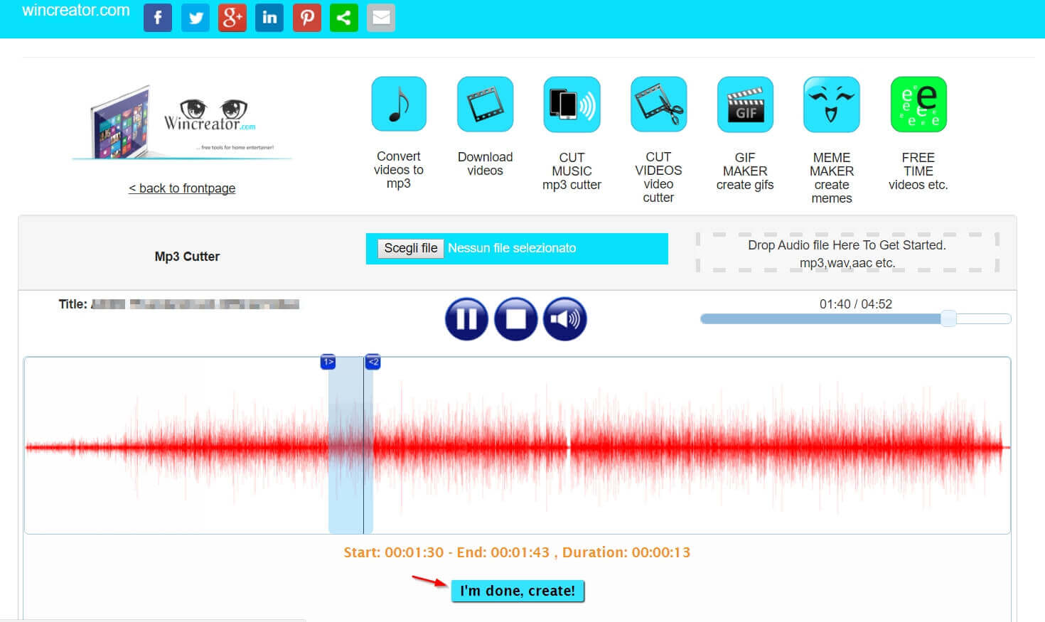 COME TAGLIARE CANZONI ONLINE GiardiniBlog