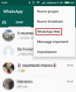 come usare WhatsApp Web