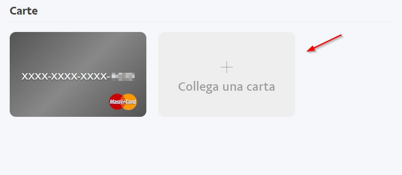 Come collegare una carta di credito a Paypal