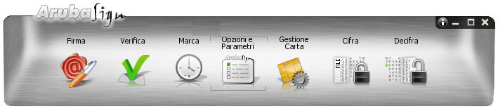 software di firma di Aruba