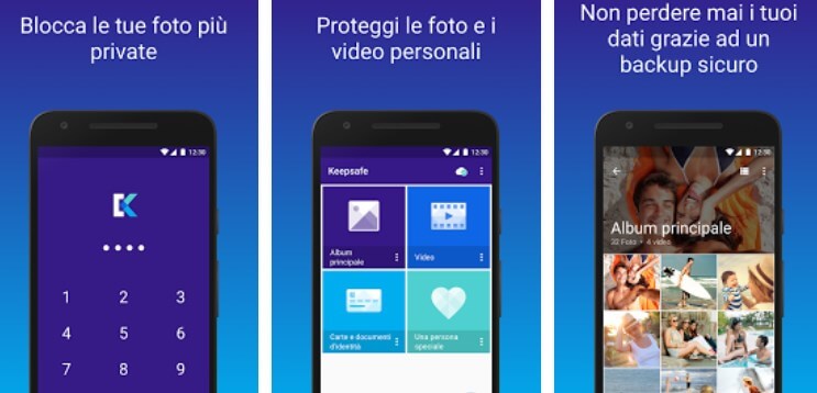 Cassaforte per foto Keepsafe