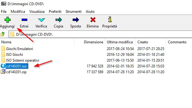 7-zip compressione file