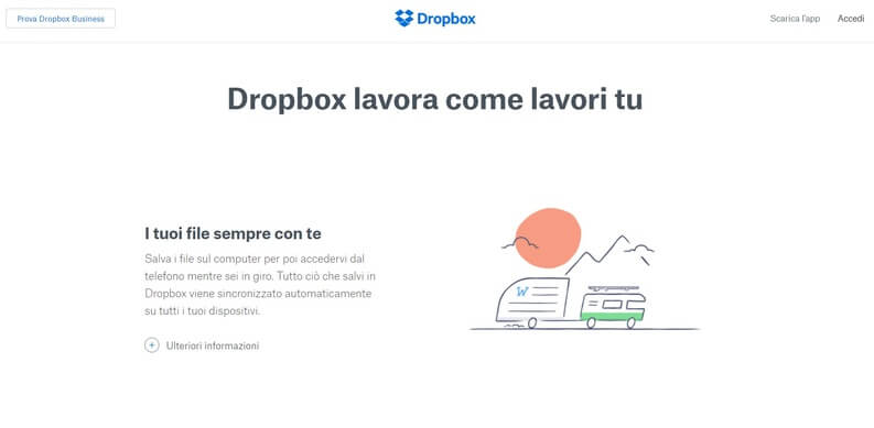 dropbox su tutti i device