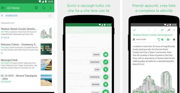 evernote - app per appuntare tutto