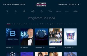 mediaset piattaforma video come youtube