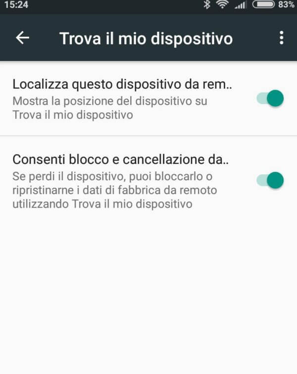 Installare l'app