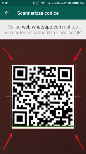 scannerizza codice qr