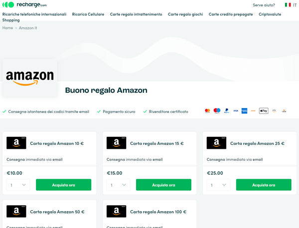 Come usare PayPal su Amazon