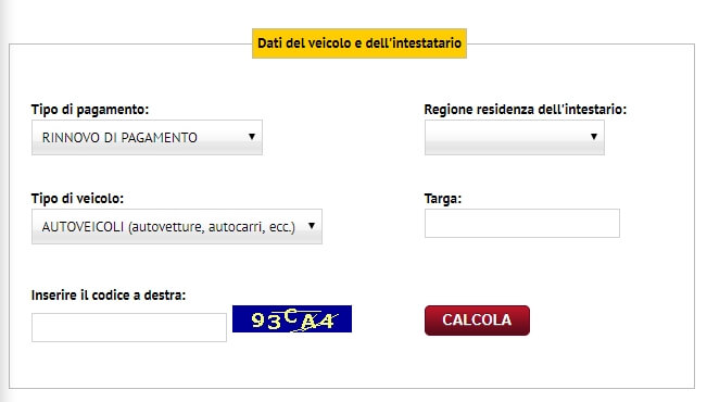 verificare bollo auto aci 1