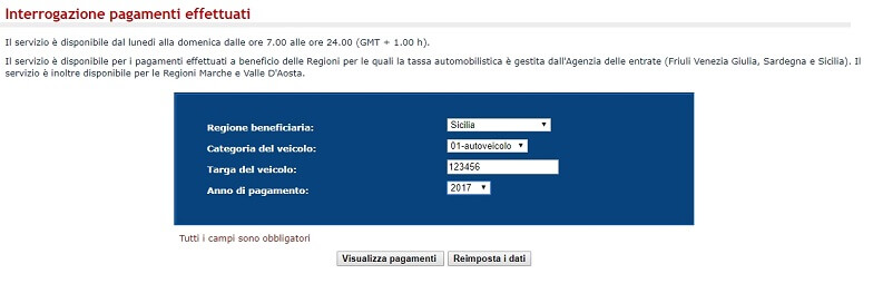 verificare bollo auto agenzia 1