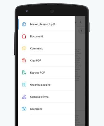 Miglior lettore PDF Android