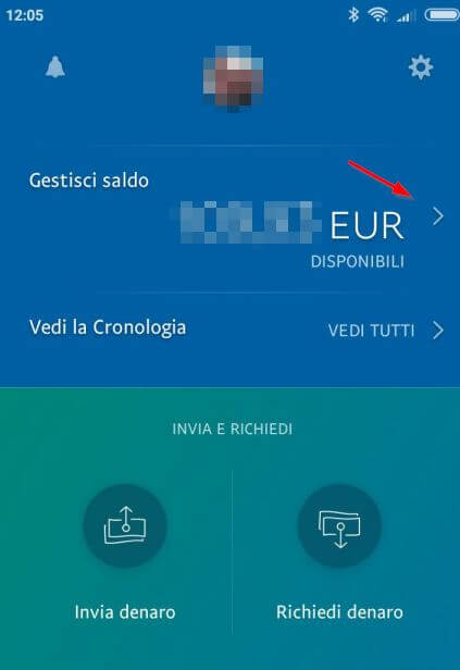 trasferire soldi da Paypal a Postepay