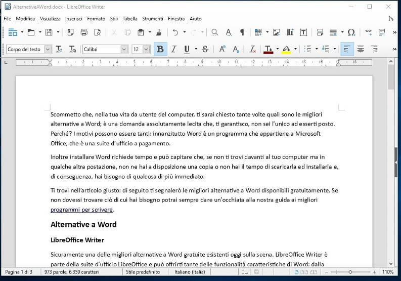 LibreOffice Writer