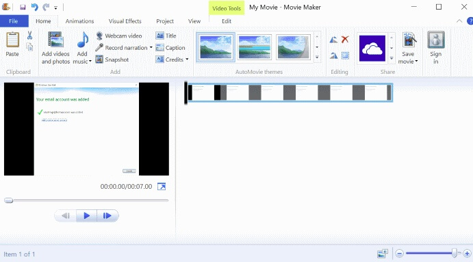 creare intro per YouTube con movie maker