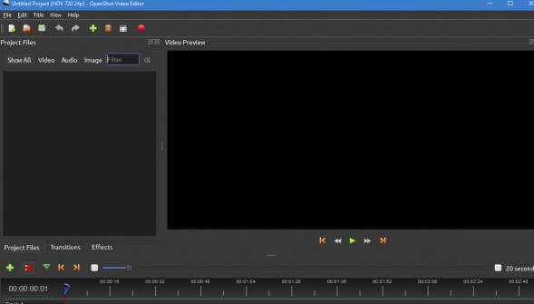 openshot editor per youtube