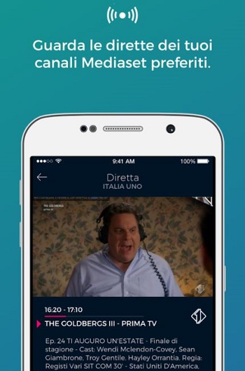 app Mediaset On Demand 