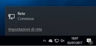 indirizzo ip privato windows 10