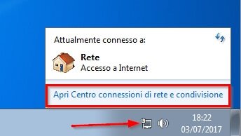 indirizzo ip privato windows 7