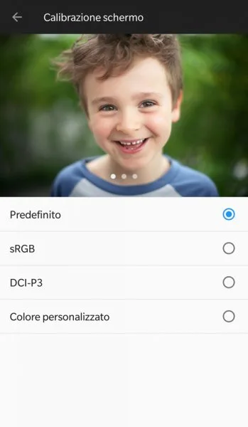 oneplus 5 display impostazioni 1
