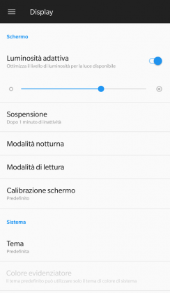 oneplus 5 display impostazioni 2