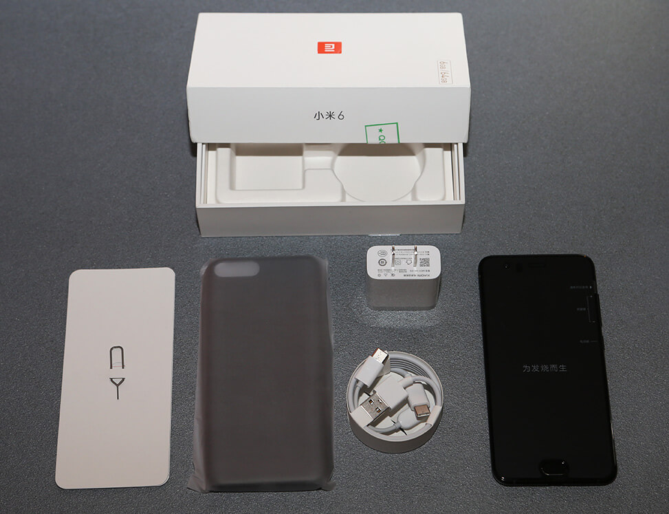 unboxing xiaomi mi6