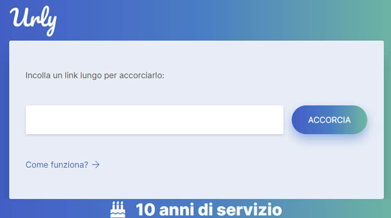 urly short link abbreviare
