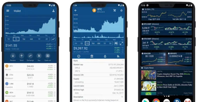 App per monitorare criptovalute