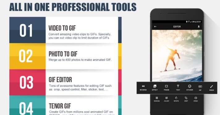 creare gif con GIF Editor