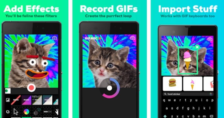 creare gif con GIPHY CAM