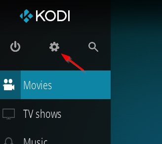 impostazioni Kodi